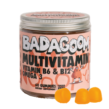 Multivitamin Adults Omega 3, 60 jeleuri gumate, Badagoom