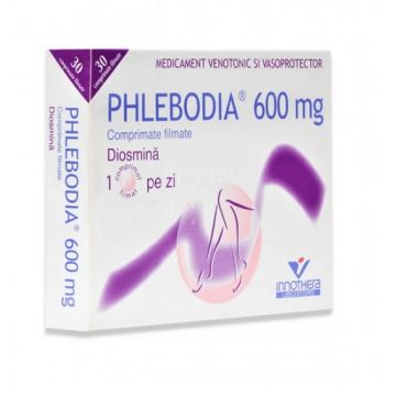 Phlebodia 600mg - 30 comprimate filmate