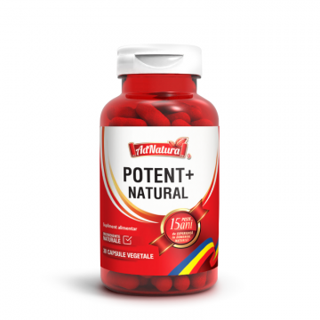 Potent + Natural, 30 capsule, AdNatura