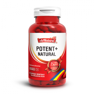 Potent + Natural, 60 capsule, AdNatura