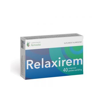 Relaxirem, 40 comprimate, Laboratoarele Remedia