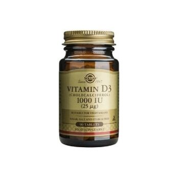 Solgar Vitamina D3 1000 UI x 90 de tablete