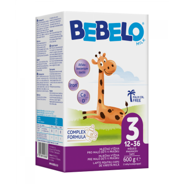 Bebelo Milk 3, 600g