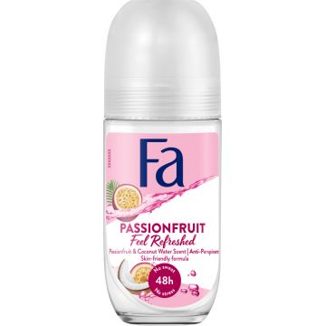 Deodorant roll-on antiperspirant Passionfruit Feel Refreshed, 50ml, Fa