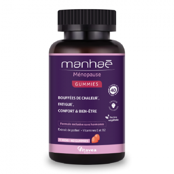 Menopause Gummies, 60 jeleuri gumate, Manhae