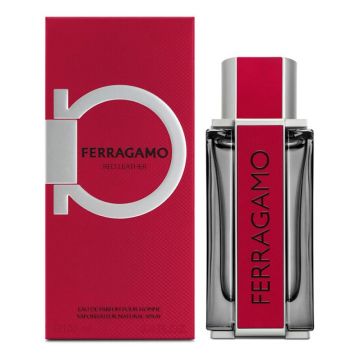 Salvatore Ferragamo, Ferragamo Red Leather, Apa de Parfum, Barbati (Gramaj: 100 ml)
