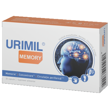 Urimil Memory, 30 capsule, NaturPharma