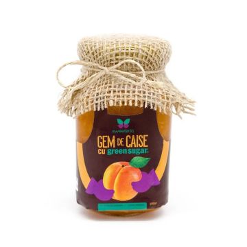 Gem de caise cu indulcitor natural, 300g, Sweeteria