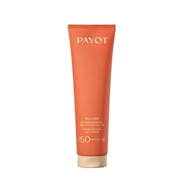 Lapte protectie solara Payot, Solaire, Sun Protection, Sunscreen Milk, SPF 50, 120 ml