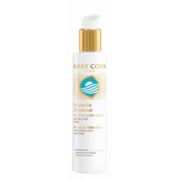 Lotiune de corp inainte si post expunere la soare Mary Cohr Nouvelle Jeunesse Soleil, 150 ml