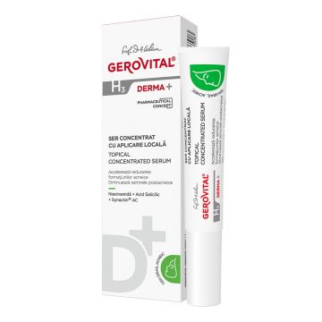 Ser concentrat cu aplicare locala Gerovital H3 Derma+, 15 ml