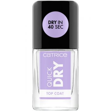 Top cu uscare rapida Quick Dry Top Coat, 10.5ml, Catrice