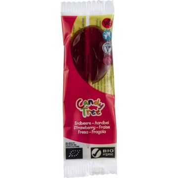 Acadele Bio fara gluten si lactoza cu capsuni, 13g, Candy Tree