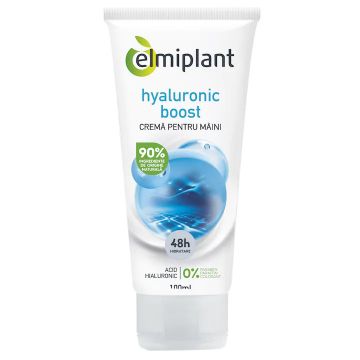 Crema de maini Hyaluronic Boost, 100ml, Elmiplant