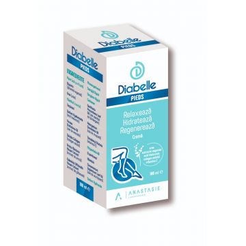 Crema pentru piciorul diabeticului Diabelle Pieds, 100ml, Anastasie Laboratoires