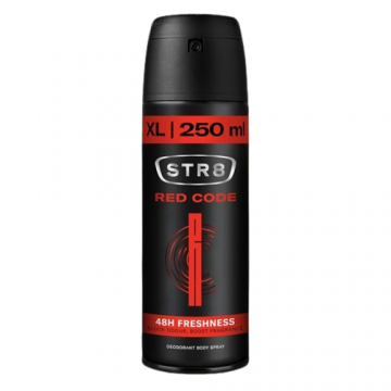 Deodorant spray pentru barbati Red Code, 250ml, STR8