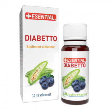 Diabetto Esential, 10 ml, Justin Pharma