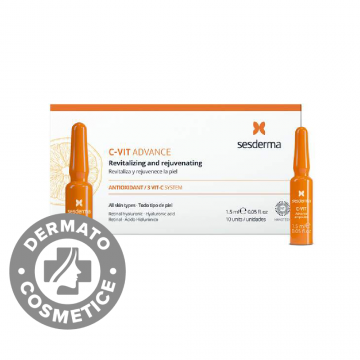 Fiole cu vitamina C Advance, 10 x 1.5ml, Sesderma