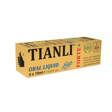 Forte+ Oral Liquid, 4 x 10ml, Tianli