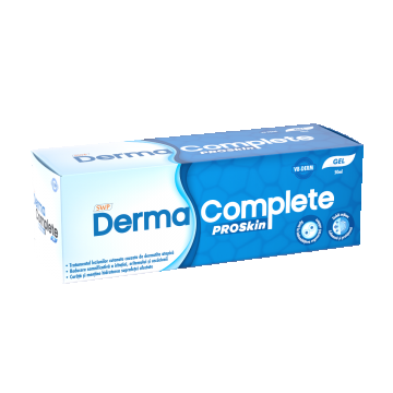 Gel pentru afectiuni cutanate ale pielii Derma Complete Proskin, 50ml, Sun Wave Pharma