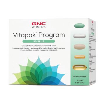 GNC Women’s Vitapak Program 50 Plus 30 pachete