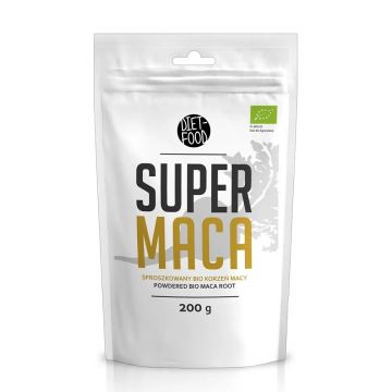 Maca pulbere Eco, 200g, Diet Food