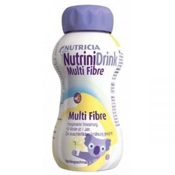 NutriniDrink Multi Fibre cu aroma de vanilie, 200ml, Nutricia