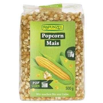 Porumb pentru popcorn Bio, 500g, Rapunzel