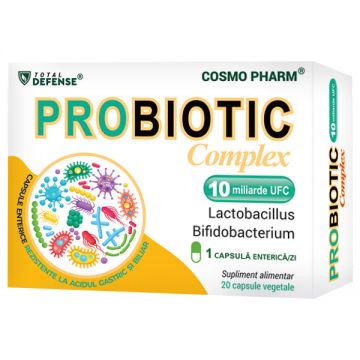 Probiotic Complex 10mld UCF, 20 capsule, Cosmopharm