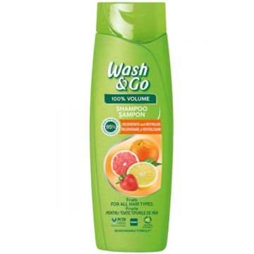 Sampon cu fructe, 360ml, Wash&Go