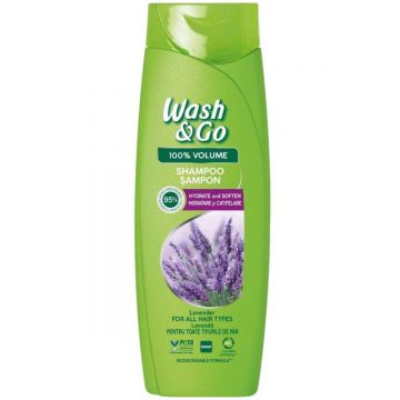 Sampon cu lavanda, 360ml, Wash&Go