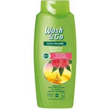 Sampon cu ulei de ricin, 675ml, Wash&Go