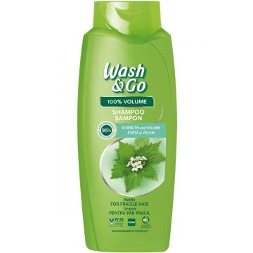 Sampon cu urzica, 675ml, Wash&Go