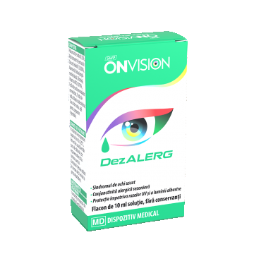 Solutie oftalmica pentru ochi uscati Onvision Dezalerg, 10ml, Sun Wave Pharma