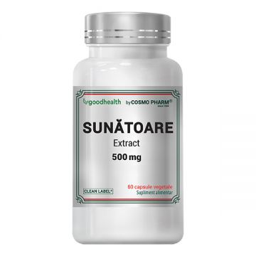 Sunatoare Extract 500mg, 60 capsule, Cosmopharm