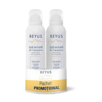 Pachet Apa termala din Transilvania, 2*150 ml, Beyus