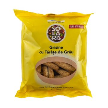 Grisine din faina integrala si tarate de grau, 100g, Solaris