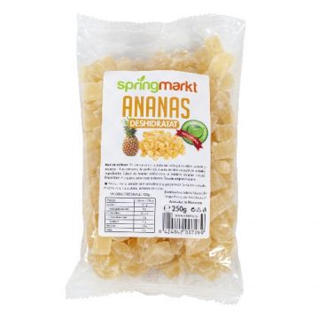 Ananas deshidratat, 250g, Springmarkt