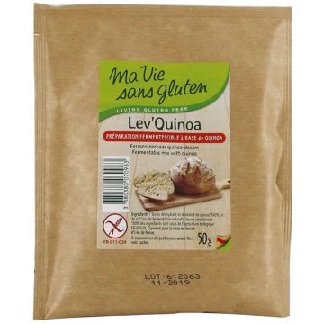 Drojdie maia de quinoa ecologica fara gluten, 50g, Ma Vie Sans Gluten