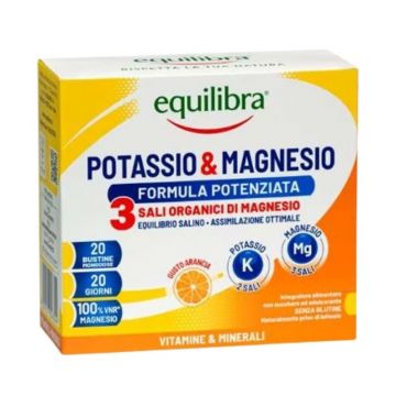 Equilibra Potasiu & Magneziu 20 plicuri