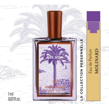 Esantion Molinard Iles d'Or, Apa de parfum, Unisex, 1 ml