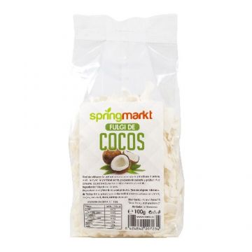 Fulgi de cocos, 100g, Springmarkt