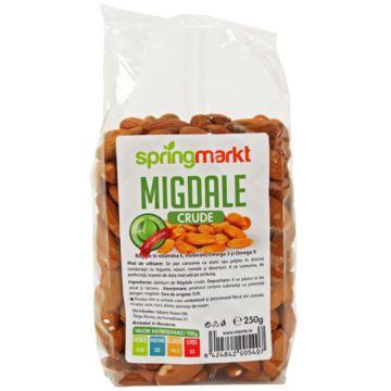 Migdale crude, 250g, Springmarkt