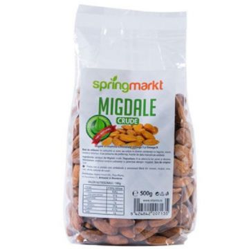 Migdale crude, 500g, Springmarkt