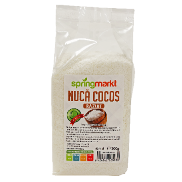 Nuca de cocos razuit, 200g, Springmarkt