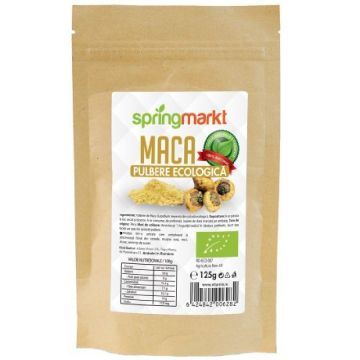 Pulbere ecologica de Maca, 125g, Springmarkt