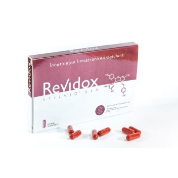 Revidox 30 capsule impotriva imbatranirii celulare