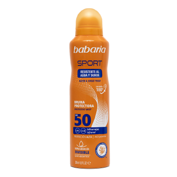 Spray cu protectie solara SPF50 Sport, 75 ml, Babaria