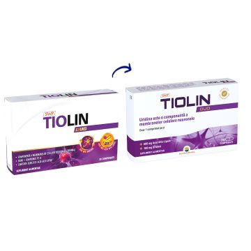 Tiolin Duo, 30 comprimate, Sun Wave Pharma