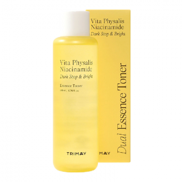 Toner iluminator impotriva petelor pigmentare, Vita Physalis Niacinamide Dark Stop & Bright, 200 ml, Trimay